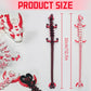 2PCS 3D Printed Dragon with Heart Design - 12.7 Inches Light and Dark Heart Themed Articulating Dragons, Rotating Hearts Tail - Perfect Home Decor or