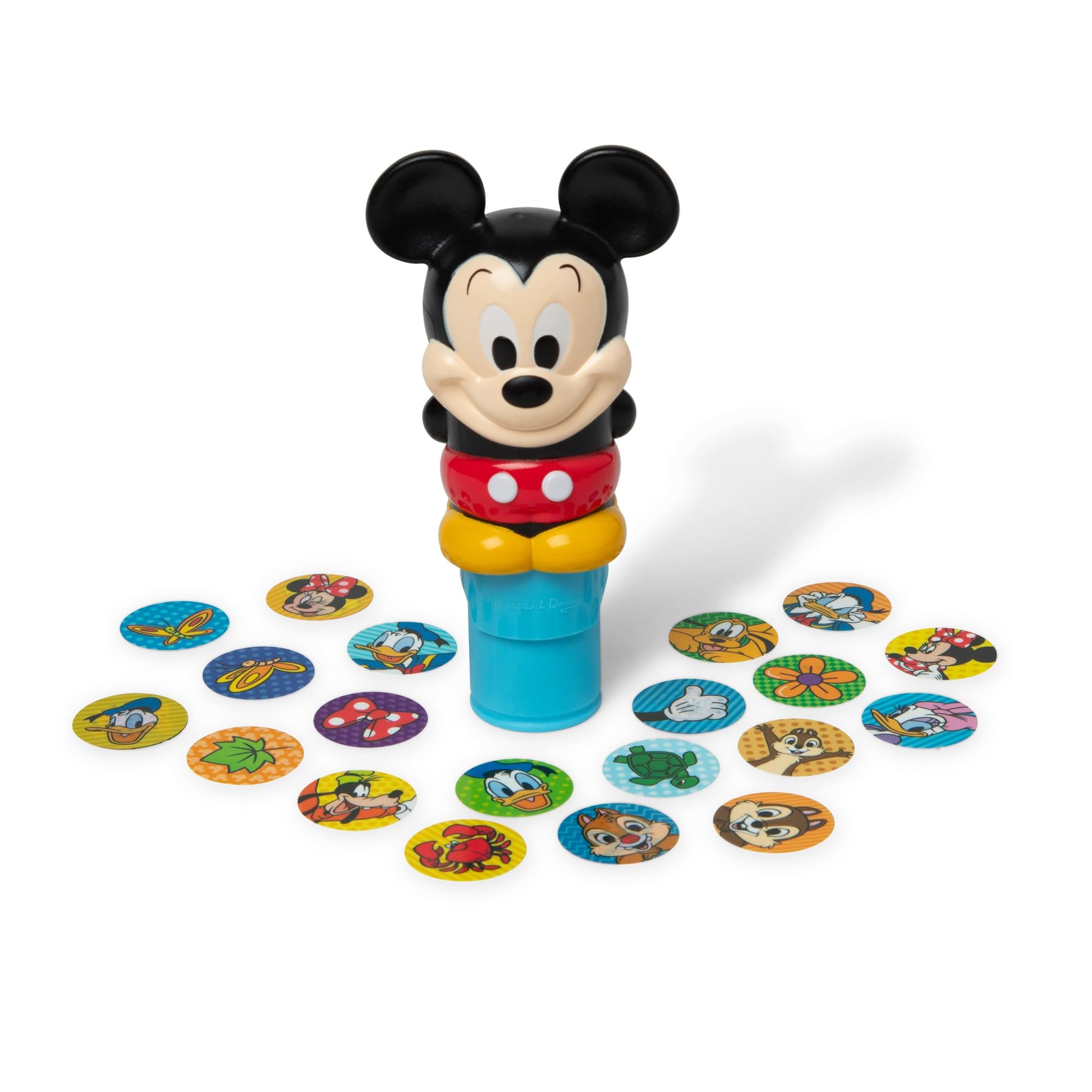 Melissa & Doug Sticker Wow!™ 24-Page Activity Pad and Sticker Stamper, 300 Stickers, Arts and Crafts Fidget Toy Collectible Character - Disney Mickey