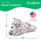 The Petting Zoo Snow Leopard Stuffed Animal Plushie, Gifts for Kids, Earth Keeperz Wildlife Animals, Zoologee Snow Leopard Plush Toy, 10 inches