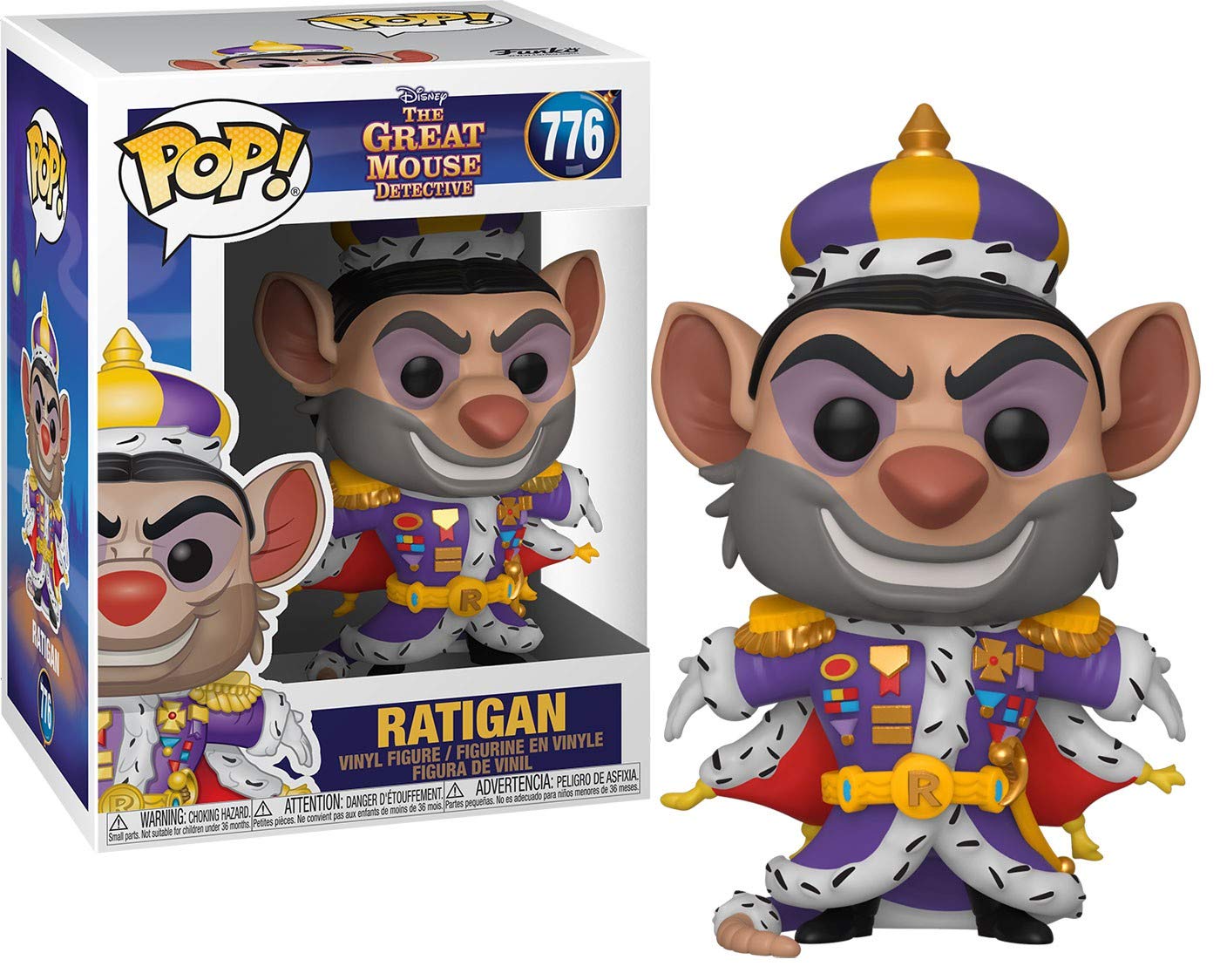 Funko POP! Disney The Great Mouse Detective - Professor Ratigan