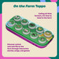 BOPPO On the Farm Toppo - Interchangeable Expansion Screen-Free Tablet - Educational Handheld Games and Activities for Kids