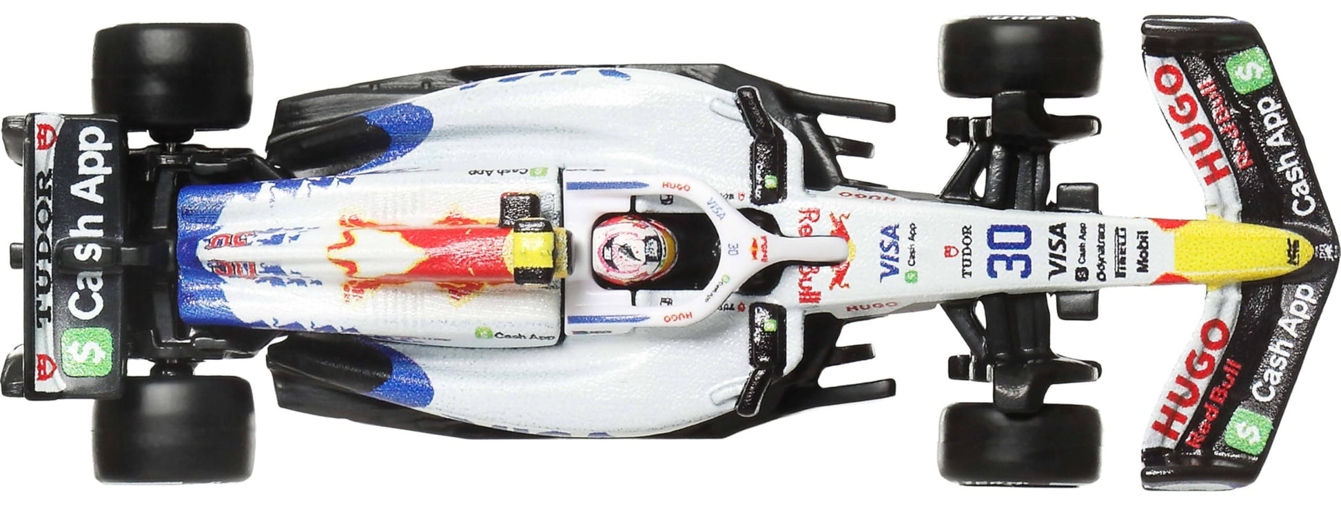 Hot Wheels 1:64 Scale Premium Die-Cast Formula 1 Collectible Toy Race Car with Real Riders Tires & Metal/Metal Body & Chassis