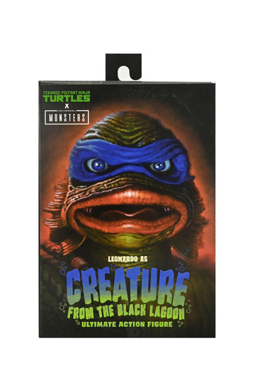 Universal Monsters/Teenage Mutant Ninja Turtles - 7” Scale Action Figure - Leonardo as the Creature