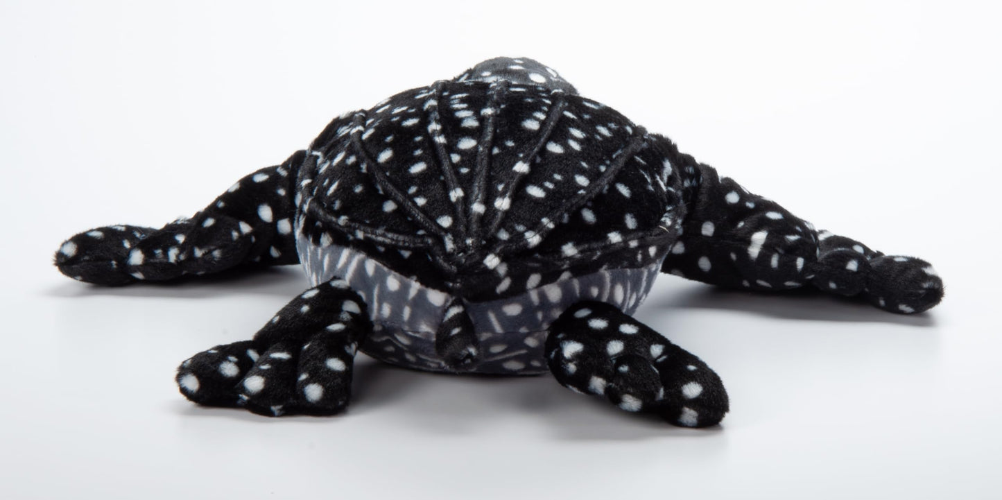 The Petting Zoo Leatherback Sea Turtle Stuffed Animal Plushie, Gifts for Kids, Wild Onez Ocean Animals, Sea Turtle Plush Toy 14 Inches