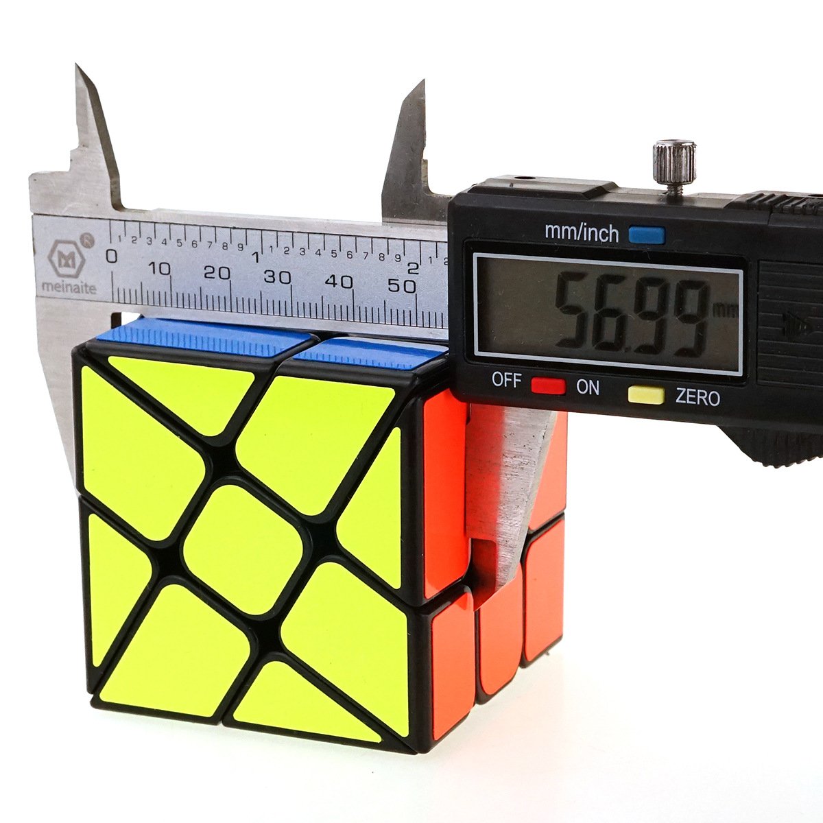 CuberSpeed Windmill Magic Cube 3x3 Black Wheel Fenghuolun Twisty Puzzle 3x3x3 Speed Cube Puzzle