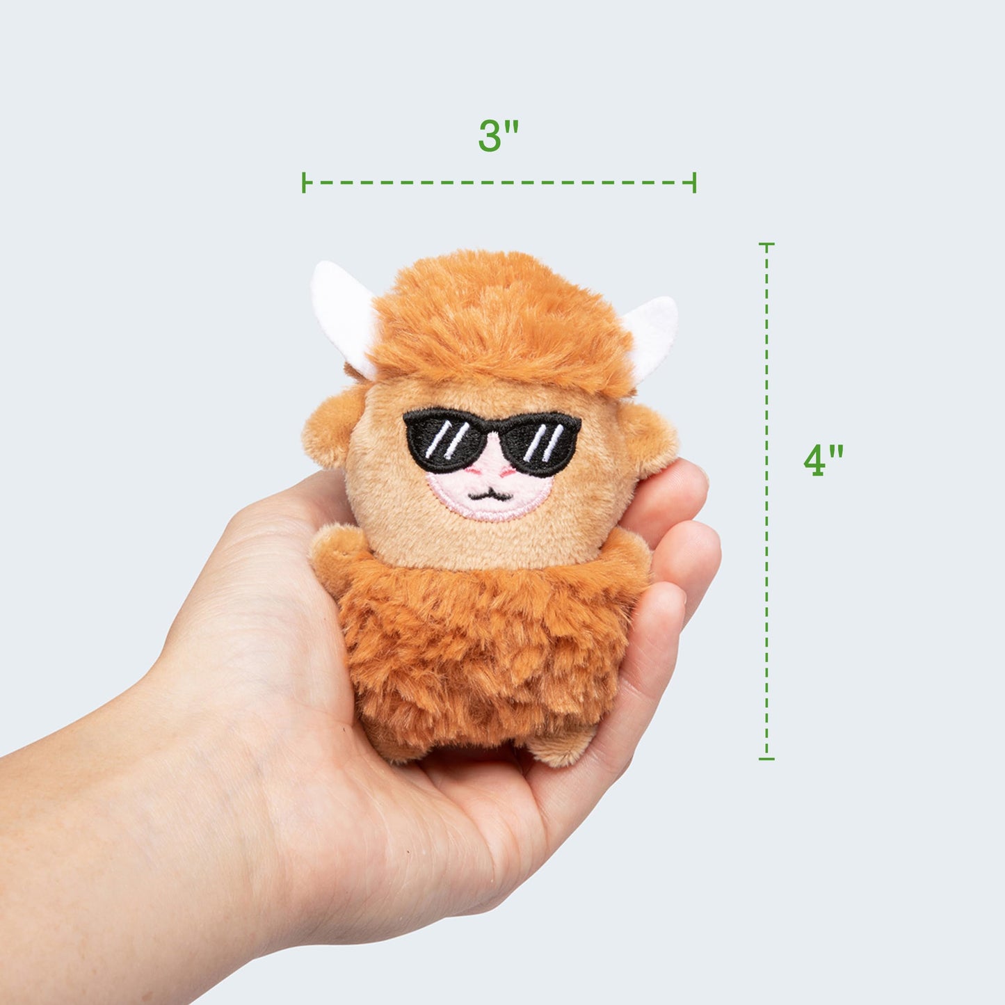 Emotional Support Highland Cows by Relatable, Cuddly Stuffed Animals, Plushies, and Cute Stuff, Great Back to School Gifts and Desk Accessories