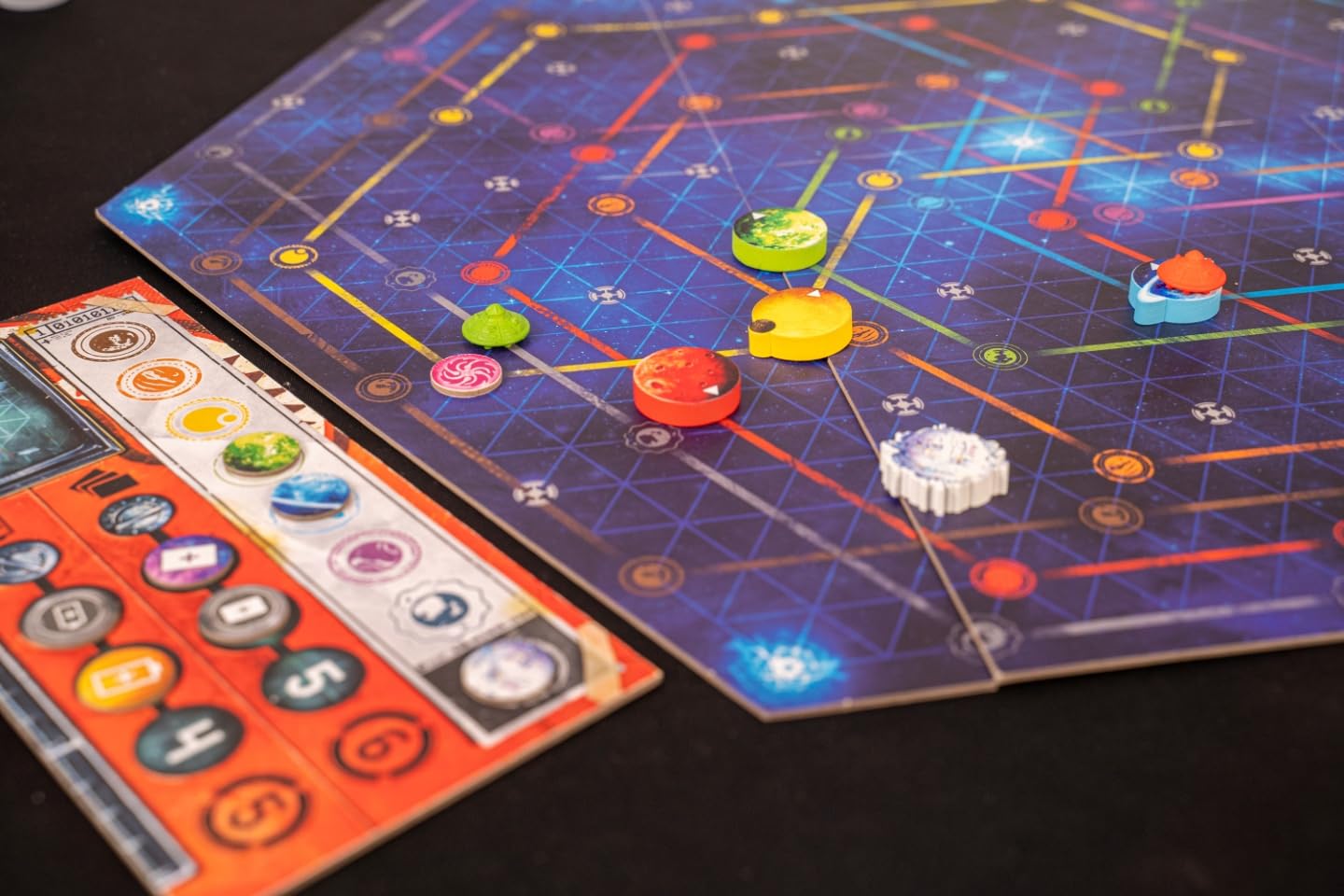 Bitewing - Orbit Sci-Fi Board Game for Adults and Families - Race Across The Silo System As Interstellar Tourists - Designed by Reiner Knizia - 2 to 4