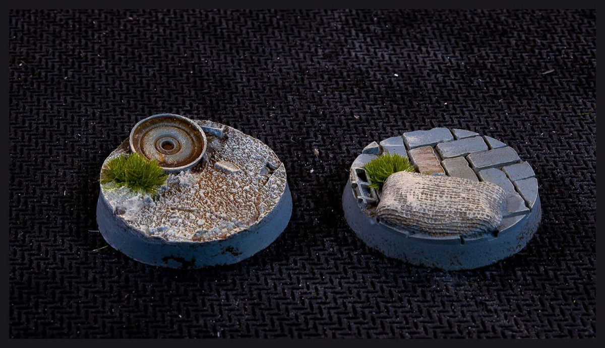Bases - Urban Warfare, Round 25mm (x10)