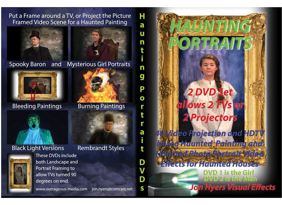 DVD Combo Haunting Portraits Party Accessory