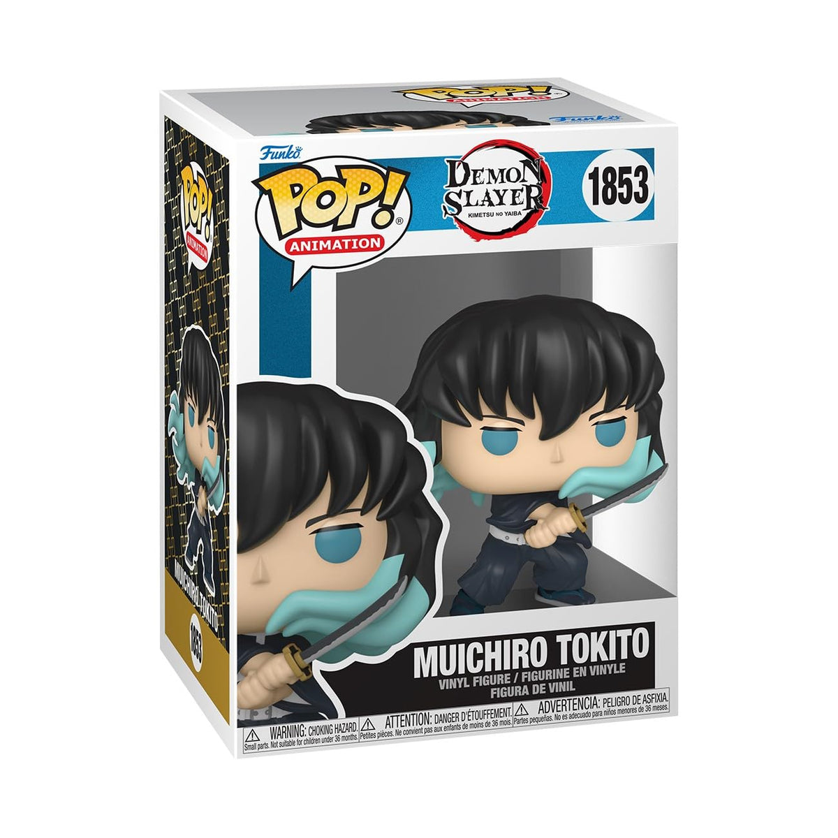 Funko POP! Demon Slayer - Muichiro (Attack) - 1 in 6 Chance of Rare Chase