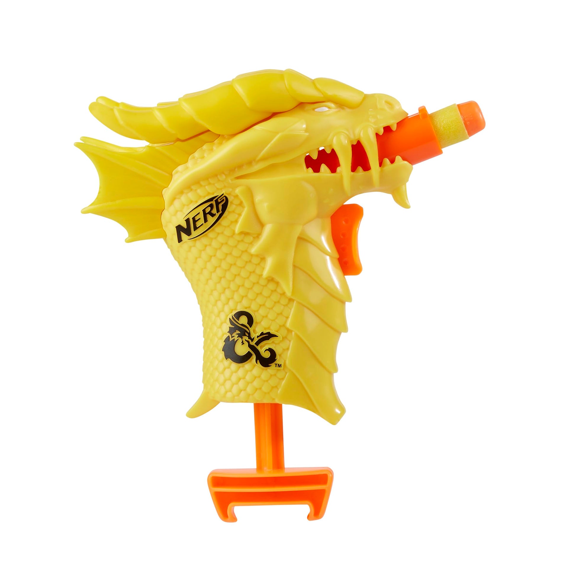 Nerf MicroShots Dungeons & Dragons Palarandusk Blaster, 2 Elite 2.0 Darts, Kids Outdoor Games, D&D Blaster Toys for Ages 8 and Up