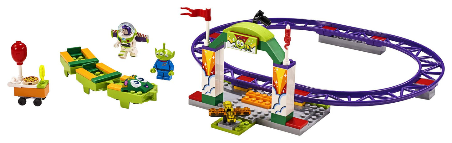 LEGO | Disney Pixar's Toy Story 4 Carnival Thrill Coaster 10771 Building Kit (98 Pieces)