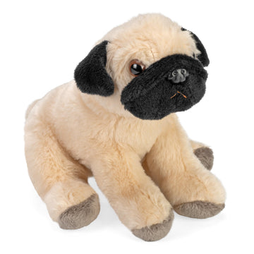 Wild Republic Pocketkins Pug Stuffed Animal - 5"