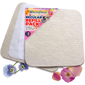 Microfleur Microwave Flower Drying Press Refill Pack - Regular Floral Drying and Pressing, Decorative DIY Art and Craft Making for Plant Lovers