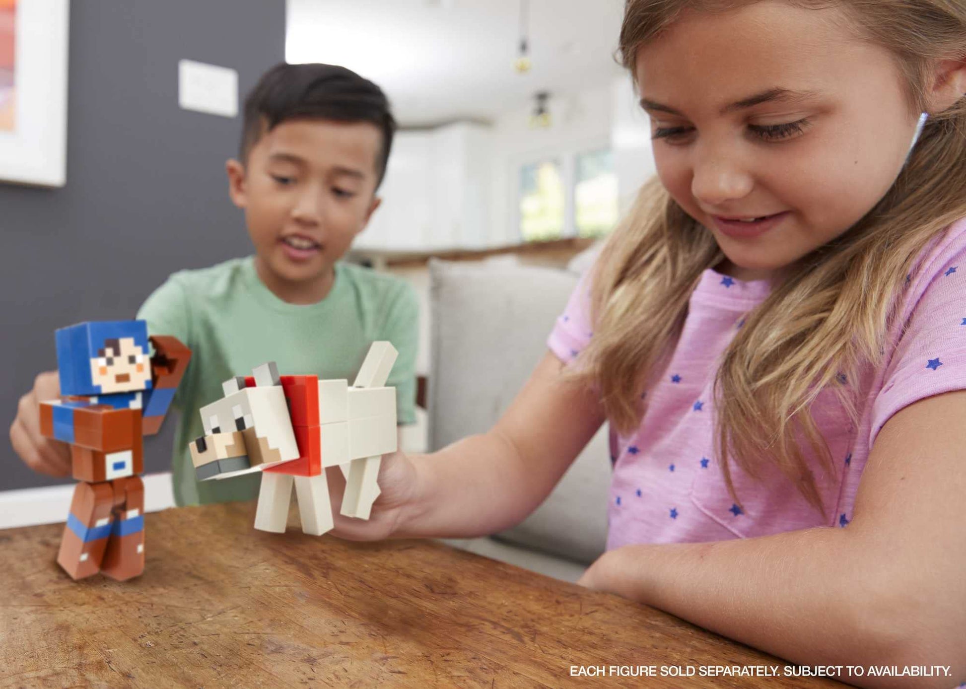 Minecraft Fusion Hex Figure Craft-a-Figure Set, Build Your Own Minecraft Character to Play with, Trade and Collect, Toy for Kids Ages 6 Years