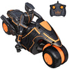 Karoter Remote Control Motorcycles, 360° Spinning Action Rotating Drift Stunt Motorbike 2WD High Speed Rc Motorbikes 2.4Ghz Radio Control Motorcyle