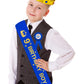 HnoonZ 9th Birthday Set - King's Crown, Sash & Decorations for Boys Turning 9