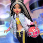 MERMAZE MERMAIDZ Jordie Color Change Fashion Doll, Stylish Hair & Tail, Poseable, Ages 4-12, 580836 , 13.5 Inch