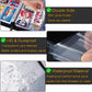Trading Card Binder, 9 Pocket Card Binder for Cards Display and Storage, Card Holder with 50 Removable Sleeves, Zipper Card Ablum Book Case for