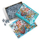 Cobble Hill Family Piece's 350 Puzzle - Viking Voyage - Sample Poster Included