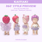 4 Sets Mini Doll Clothes for Sonny Angel, Tops and Skirts Fit for 3 Inch Collectible Dolls for Adult Collectors, Designed for Display and Decoration