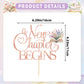 A New Chapter Begins Baby Shower Decorations: 1pcs Glitter Pink A New Chapter Begins Cake Topper Book Cake Decorations Book Themed Baby Shower Bridal