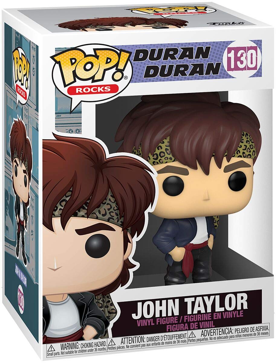 Funko Pop! Music: Duran Duran - John Taylor, Multicolor, Model:41231