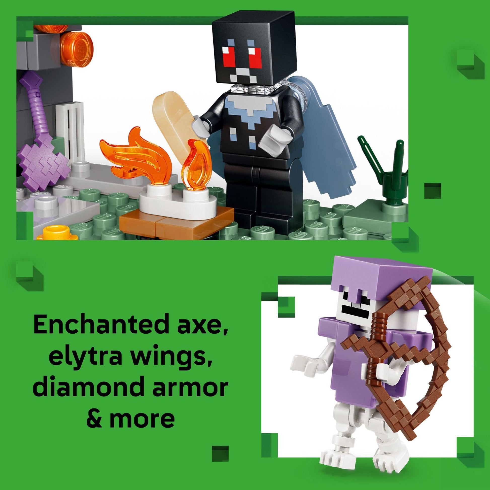 LEGO Minecraft The Pale Garden Building & Pretend Play Toy for Boys & Girls - Video Game Playset & Toy Figures for Kids, Ages 7+ - W/Mothman & Creeper