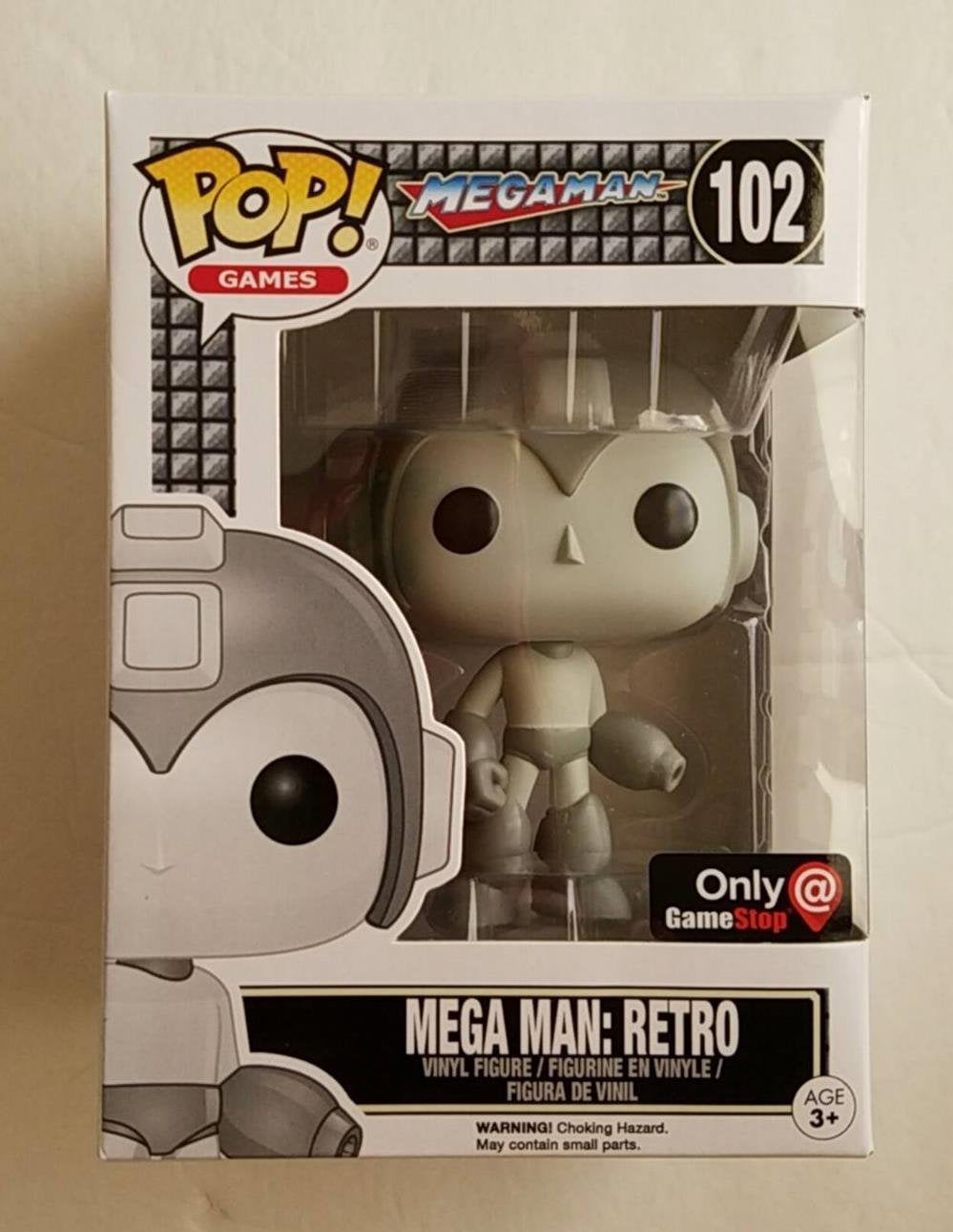 POP Funko Games Retro Mega Man Exclusive #102