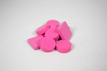 YorksGamePieces Pink Expansion Pieces Pack of Player Walls Knights and Stickers