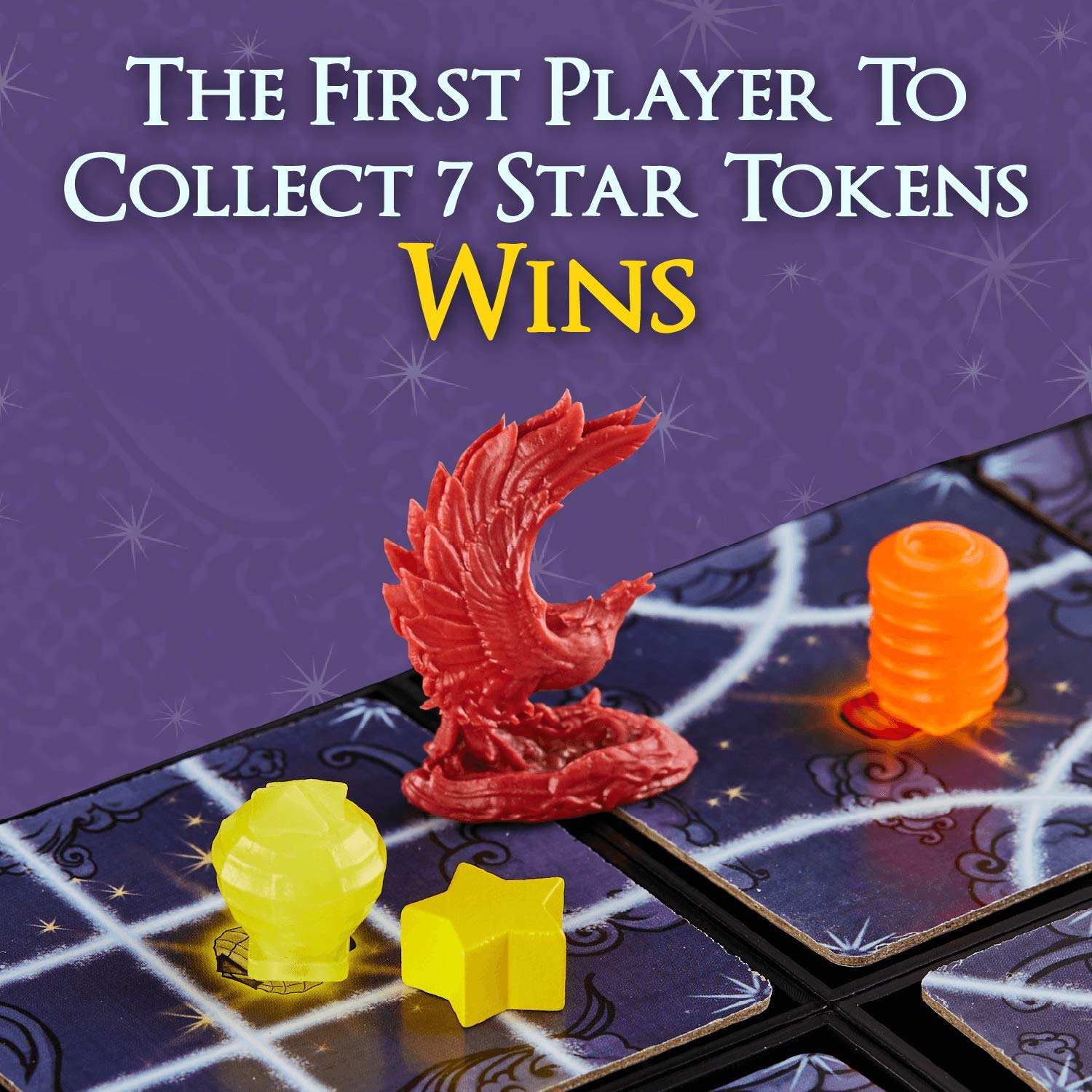 Tsuro Phoenix Rising - Award-Winning Fantasy Strategy Game with Set Collection and Magical Powers | Tile-Laying Adventure for 2-8 Players Ages 8+ |