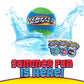 JA-RU Water Hopper Ball Toy Pack (1 Pack Assorted) Bouncing Water 880-1