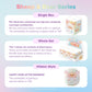 TOYZERO + Lulu The Piggy Blind Box - Rainbow Sheep Plush Blind Boxes Figurines Cute Stuffed Animals Mystery Box Collectibles Home Decorations Holiday