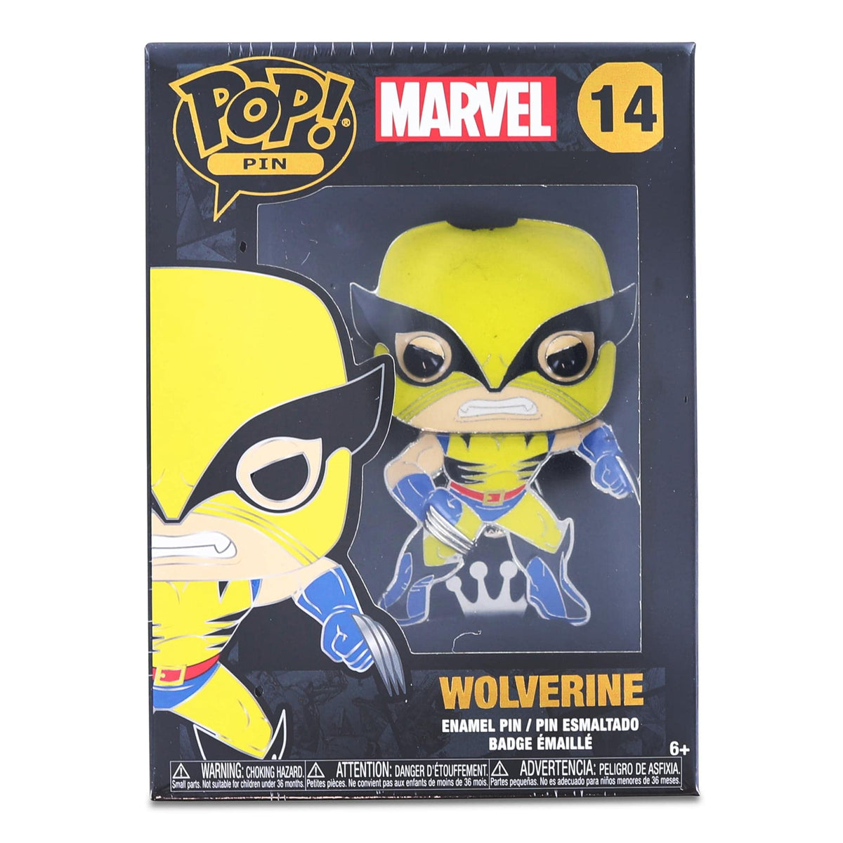 Funko Pop!Pins: Marvel - X-Men - Wolverine with Chase (Styles May Vary)