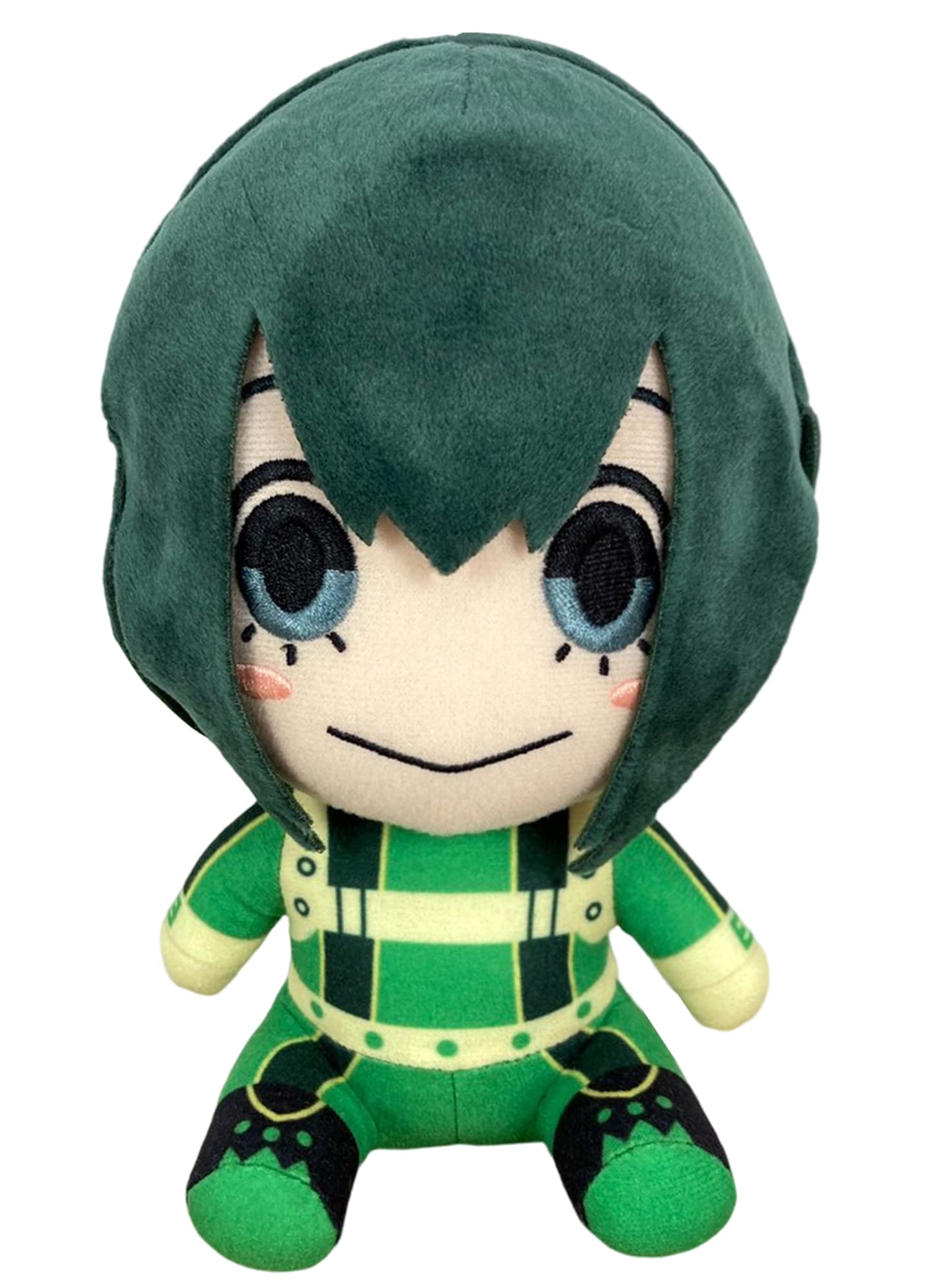 Great Eastern Entertainment My Hero Academia S2 - Asui Hero Costume Sitting Plush 7" H, Multi-Colored (56928)