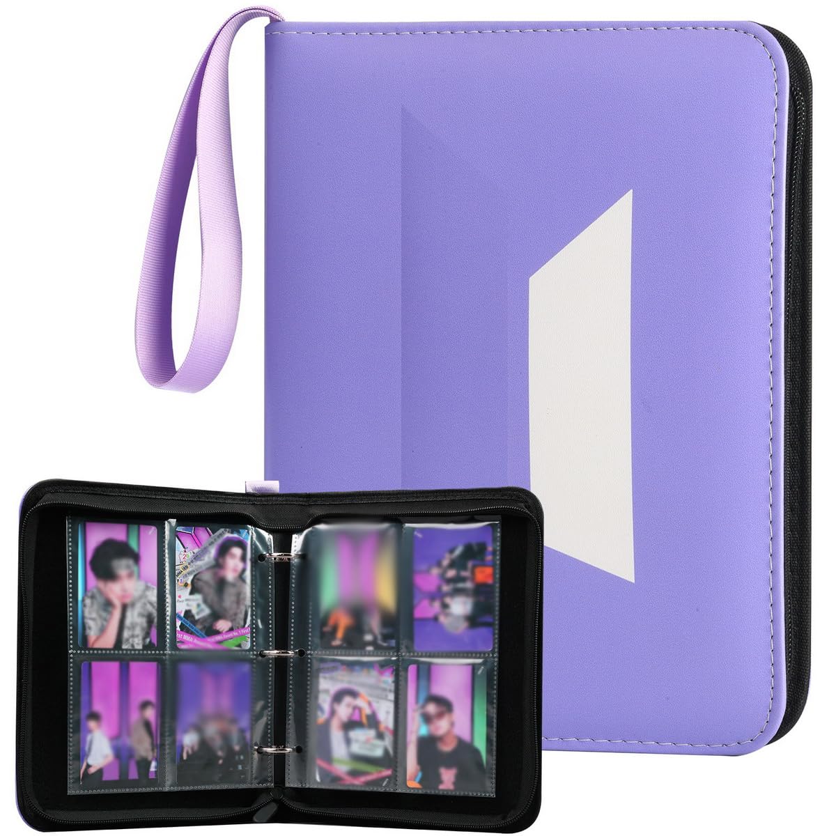 Photocards Binder 400 Pockets Album Photo Card Holder Collection Merch for Army Fans Gifts