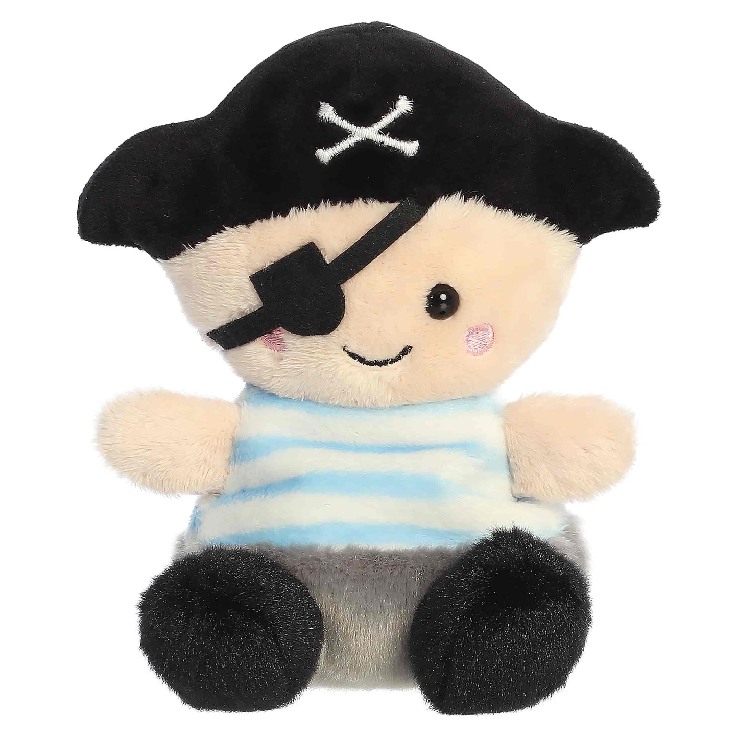 Aurora Adorable Palm Pals Planky The Pirate Stuffed Animal - Fun Collectible Plush for Kids and Adult Collectors - Perfect for Decorating Rooms