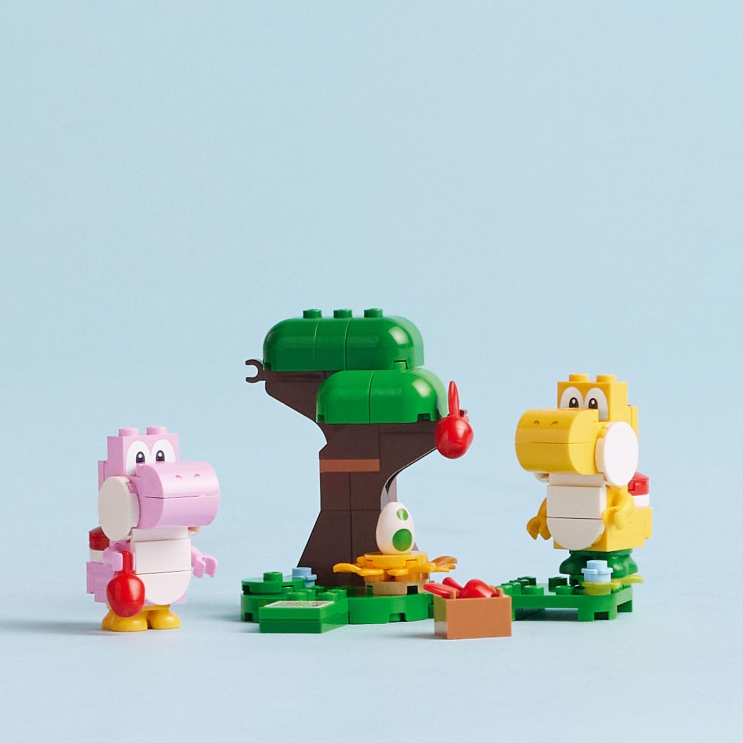 LEGO Super Mario Yoshis’ Egg-cellent Forest Expansion Set, Super Mario Collectible Toy for Kids, 2 Brick-Built Characters, Gift for Girls, Boys and