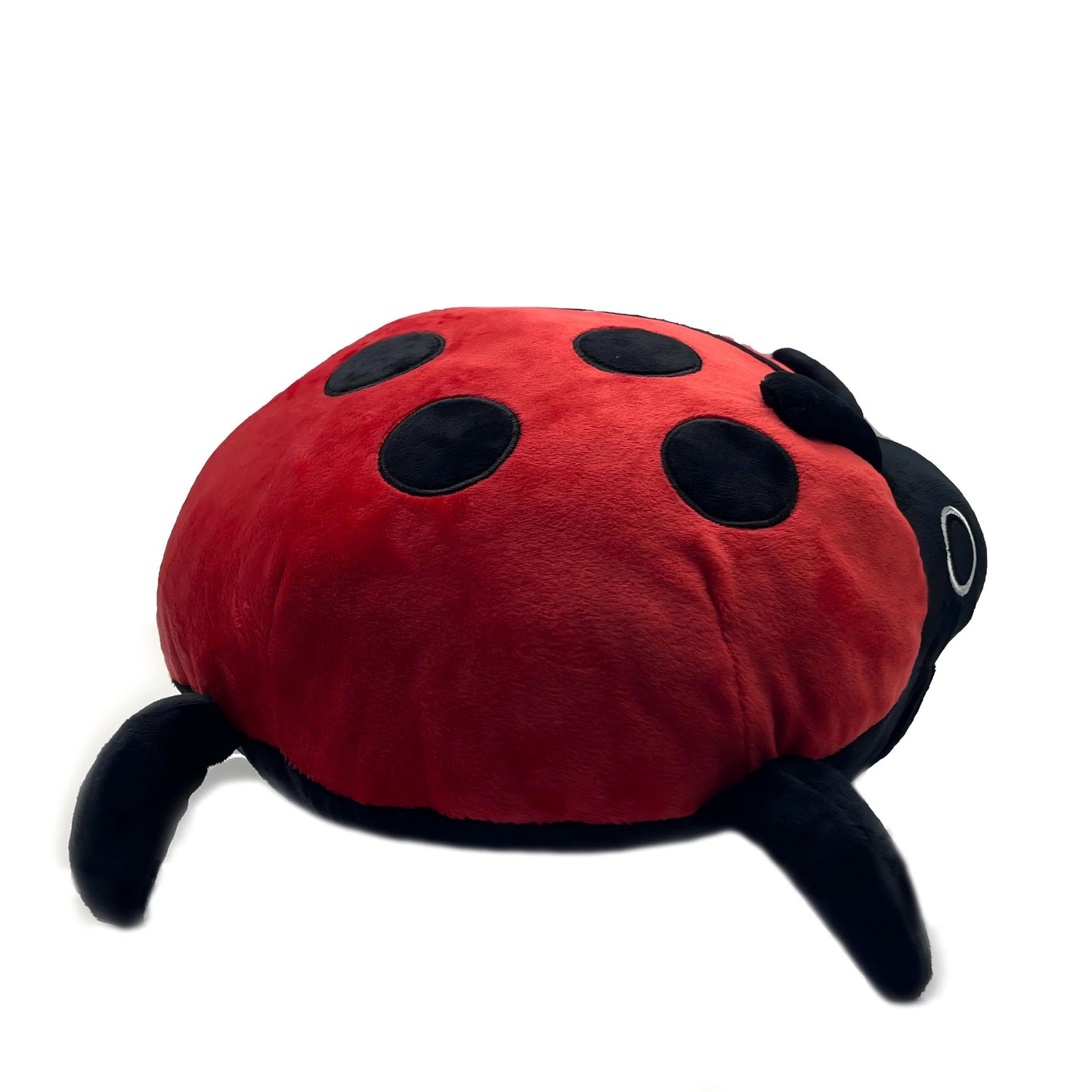 WUFUVAP 16 Inch Cute Ladybug Plush Realistic Ladybug Stuffed Animal Ladybird Plush Toy Stuffed Lady Beetle Plushie Pillow Gift for Kids