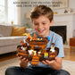 Noah's Ark Boat Building Blocks, Jesus Bible Religious Story Ship Toys with Animals & Plants Compatible with Lego, Baptism Gifts Easter Gifts