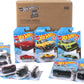 Hot Wheels Nightburnerz 10 Pack Mini Collection, 10 1:64 Scale Vehicles Themed to Super Speeders for Night Driving Each with Authentic Sculpt,