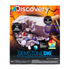 Discovery Kids Gemstone Dig Stem Science Kit by Horizon Group Usa, Excavate, Dig & Reveal 11 Real Gemstones, Includes Goggles, Excavation Tools