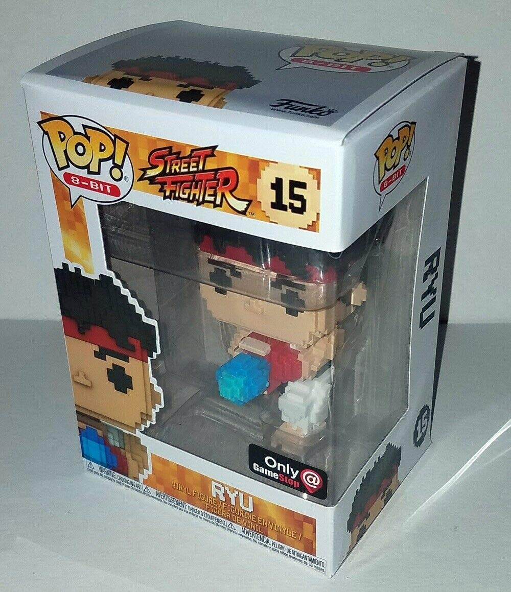 Funko Ryu - Street Fighter 8-Bit Pop! Vinyl Figure #15 GameStop Exclusive