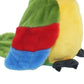 Vincilee Talking Parrot Repeat What You Say Mimicry Pet Toy Plush Interactive Toys Buddy Parrot for Children Gift,4 x 7.8inches(Green)
