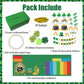 LANMANUO Leprechaun Trap Kit How to Catch a Leprechaun DIY Craft Set St. Patrick’s Day Crafts for Kids, St. Patricks Day Classroom Party Activity