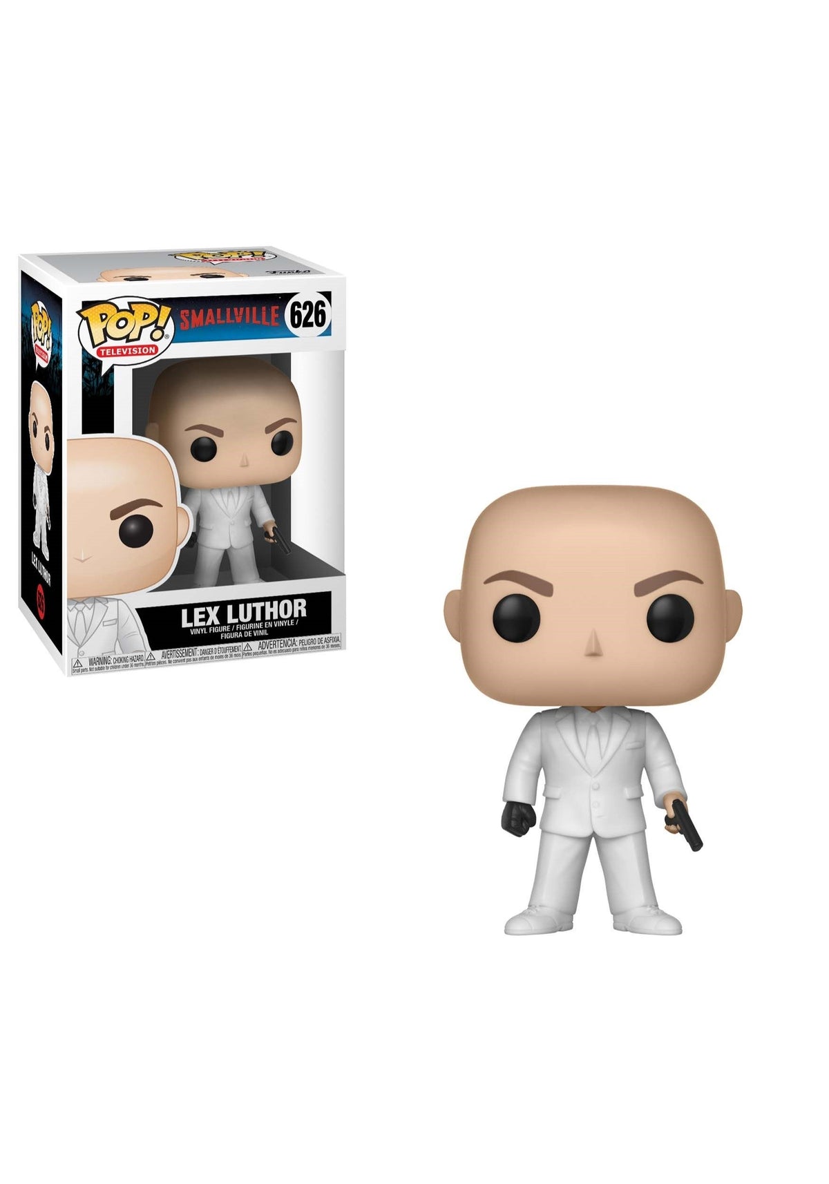 Funko POP! TV: Smallville Lex Luthor Collectible Figure, Multicolor