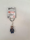 LEGO Marvel Superheroes Rocket Raccoon Minifigure Keyring 854296, Brown, Small
