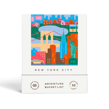 New York City Adventure Bucket List: 50 Scratch-Off Cards for Outdoor Activities, Tourist Attractions, and Road Trips - Perfect Travel Gift and Guide