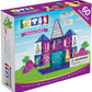 Tytan Tiles Princess Castle 60-Piece Magnetic Tiles Building Set, Adorable Kids’ STEM Toy, Creative Play, Shape & Pattern Recognition, Fine Motor