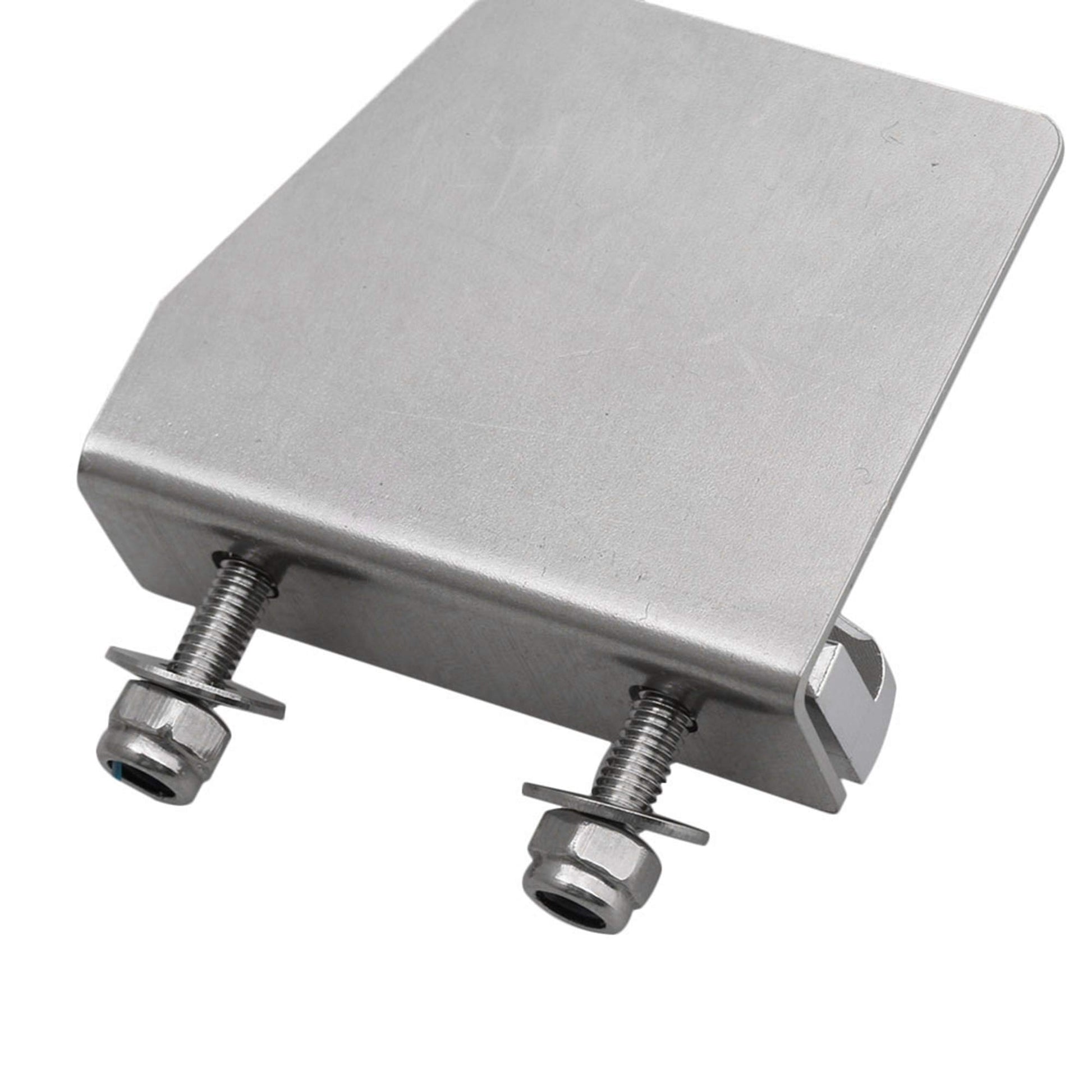 BQLZR 38x31.5x11.5mm Silver Aluminum Alloy Emulational Model Boat Part Metal Trim Tabs for RC Electric Racing Boat Pack of 2